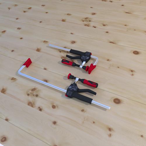 One-handed clamp with 2K plastic handle BESSEY EHZ-2K preview image